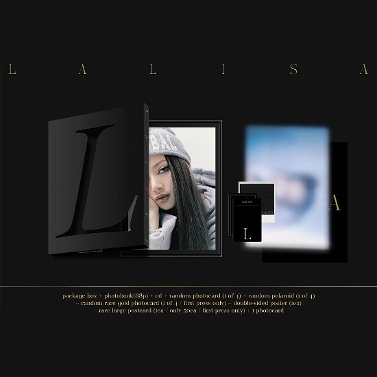 Cover for LISA (BLACKPINK) · Lalisa (Maxi-single / Black Book) (CD/Merch) (2022)