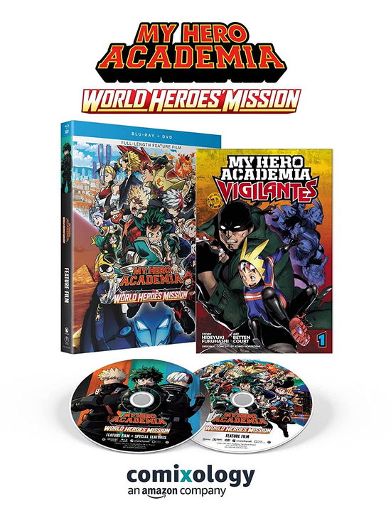 My Hero Academia: World Heroes' Mission - Blu-ray - Elokuva - ANIME - 0704400106590 - tiistai 23. elokuuta 2022