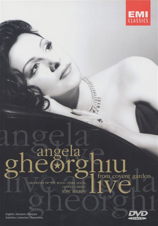 Cover for Angela Gheorghiu · Live From Covent Garden (DVD) (2002)