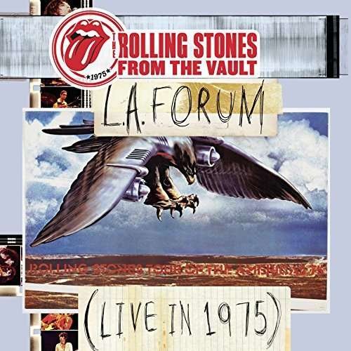 Cover for The Rolling Stones · L.a. Forum Live (3lp/dvd - Aqua Blue Vinyl) (LP) (2014)