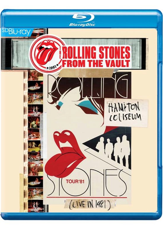 Cover for The Rolling Stones · From the Vault: Hampton Coliseum (Live in 1981) (Blu-Ray) (2014)