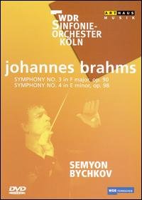 Cover for Brahms / Bychkov / Wdr So Koln · Symphonies 3 &amp; 4 (DVD) [Widescreen edition] (2005)