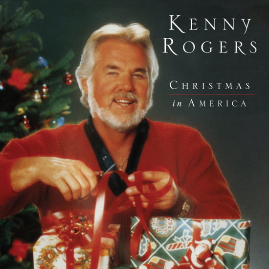 Cover for Kenny Rogers · Christmas In America (Clear Red Vinyl) (LP) [Limited edition] (2024)