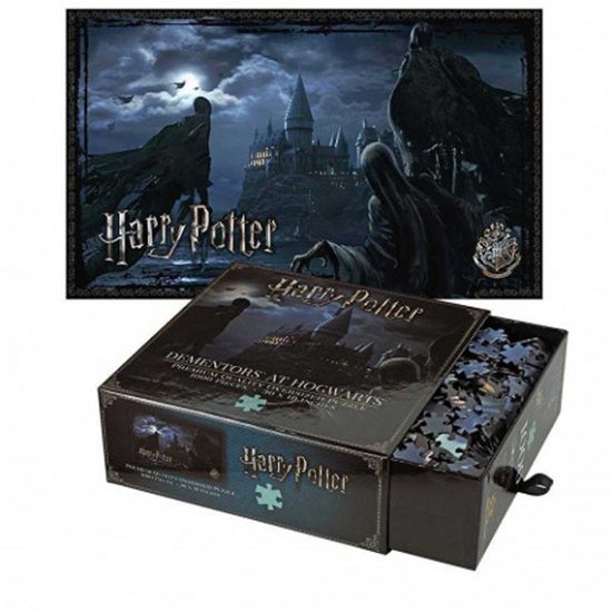 Dementors At Hogwarts 1.000 pieces - Harry Potter - Brætspil - NOBLE COLLECTION UK LTD - 0849421004590 - 16. august 2018