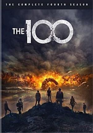 Cover for 100: the Complete Fourth Season (DVD) (2017)