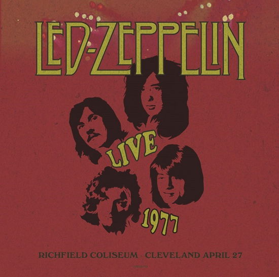 Live at Richfield Coliseum in Cleveland April 27, 1977 - WMMS-FM - Led Zeppelin - Musikk - DBQP - 0889397004590 - 7. april 2023