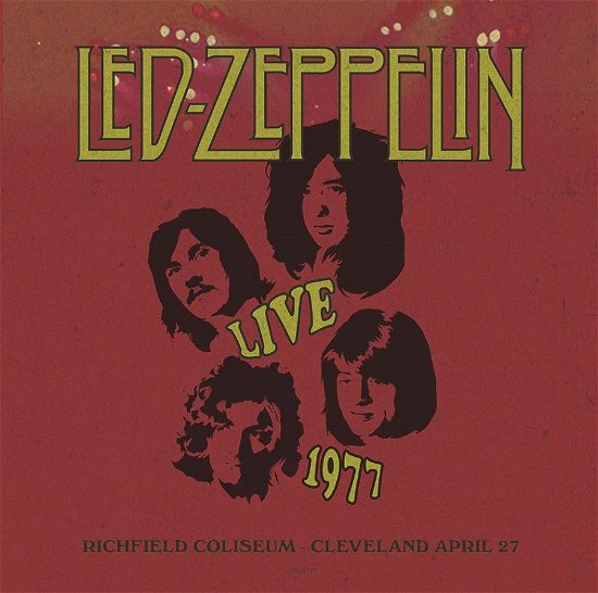 Cover for Led Zeppelin · Live at Richfield Coliseum in Cleveland April 27, 1977 - WMMS-FM (LP) (2023)