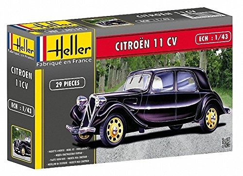 1/43 Citroen 11 Cv - Heller - Merchandise - MAPED HELLER JOUSTRA - 3279510801590 - 