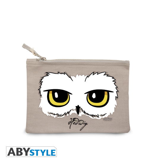 Cover for Diverses Gepäck · HARRY POTTER - Cosmetic Case - Hedwig - Grey (MERCH)