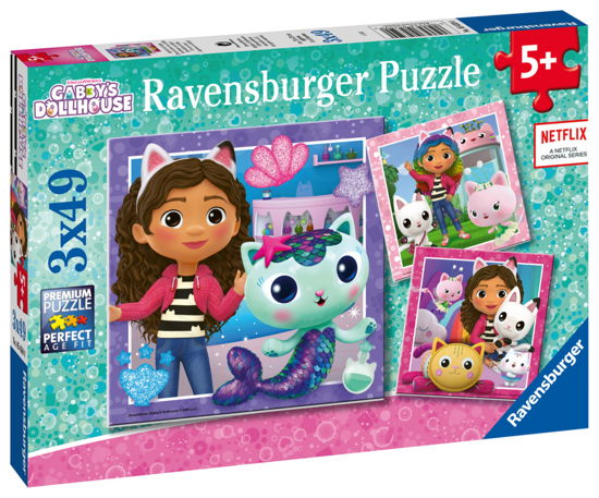 Cover for Ravensburger · Gabby\'s Poppenhuis Legpuzzel 3x49st. (Toys)