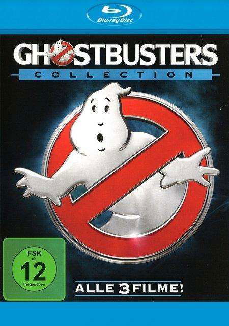 Cover for Ghostbusters 1-3 (Blu-Ray) (2017)