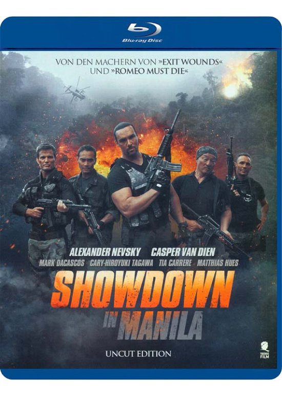 Cover for Mark Dacascos · Showdown in Manila - Uncut Edition (Blu-ray) (2018)