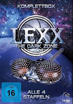Cover for Lexx - the Dark Zone · Lexx - the Dark Zone - Komplettbox (Alle 4 Staffel (DVD) (2024)