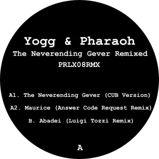 Cover for Yogg &amp; Pharoah · The Neverending Gever Remixed (LP) [Remix edition] (2020)