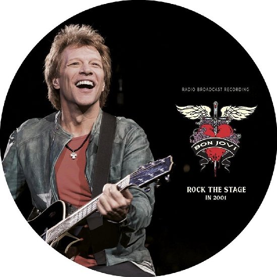 Cover for Bon Jovi · Rock the stage in 2001 (VINYL) [Picture Disc edition] (2024)
