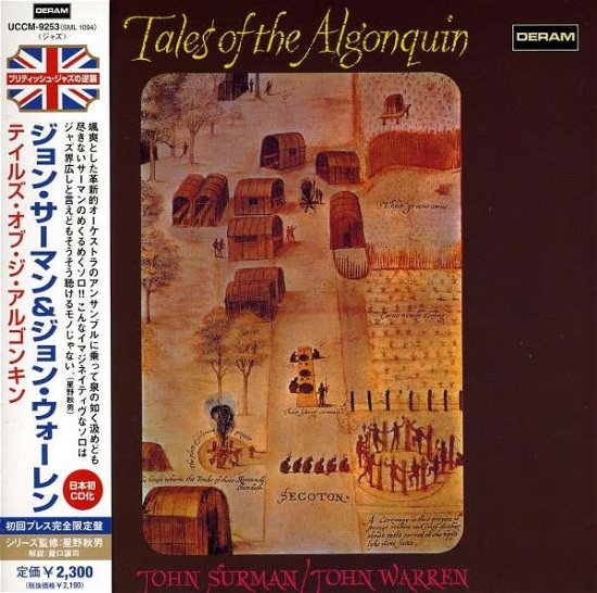 Tales Of The Algonquin - John Surman - Musik - DERAM - 4988005518590 - 25. juni 2008