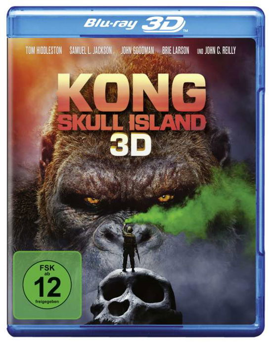 Kong: Skull Island-blu-ray 3D - Tom Hiddleston,samuel L.jackson,john Goodman - Películas -  - 5051890307590 - 2 de agosto de 2017