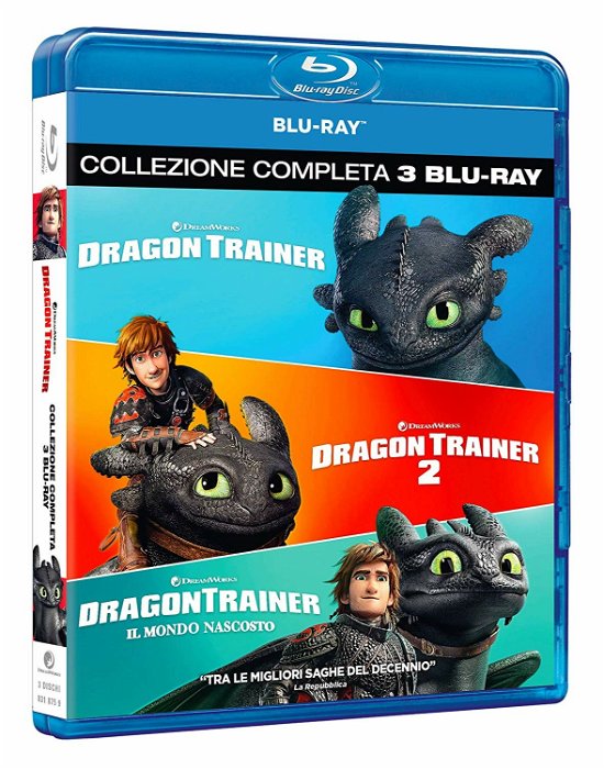 Cover for John Powell · Dragon Trainer Collection 1-3 (Blu-ray) (2019)