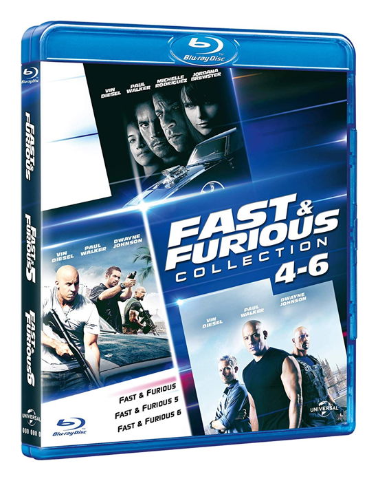 Fast & Furious Family Collection - Ludacris,jordana Brewster,joaquim De Almeida,vin Diesel,tyrese Gibson,dwayne Johnson,john Ortiz,elsa Pataky,michelle Rodriguez,brian Tyler,paul Walker - Películas - UNIVERSAL PICTURES - 5053083202590 - 3 de diciembre de 2019