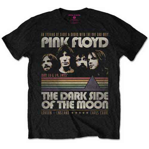 Pink Floyd Unisex T-Shirt: Vintage Stripes - Pink Floyd - Produtos - ROCK OFF - 5055979925590 - 