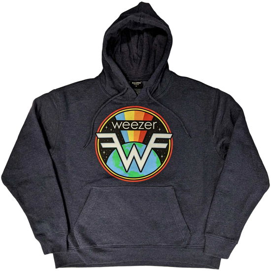 Weezer Unisex Pullover Hoodie: Symbol Logo - Weezer - Merchandise -  - 5056561060590 - 