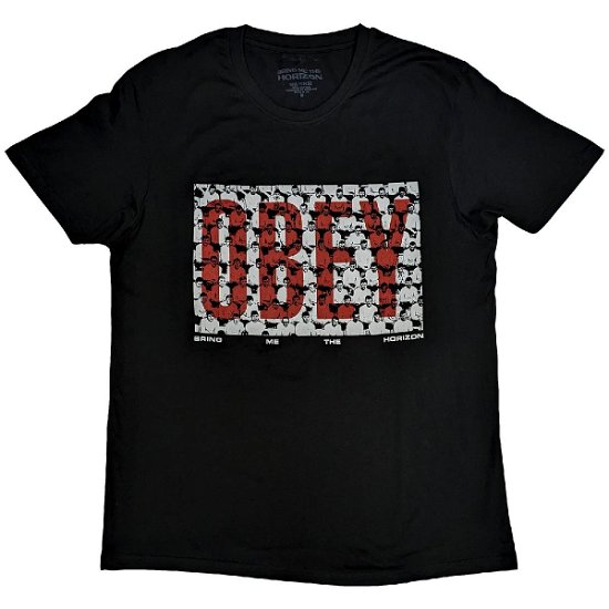 Bring Me The Horizon Unisex T-Shirt: Obey - Bring Me The Horizon - Fanituote -  - 5056737207590 - 