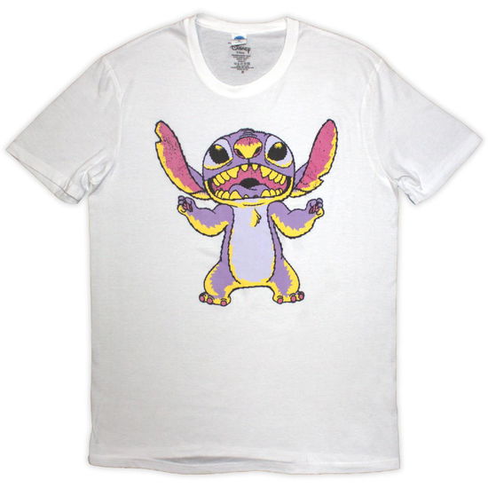 Lilo & Stitch Unisex T-Shirt: Purple Stitch - Lilo & Stitch - Gadżety -  - 5056737294590 - 16 października 2024