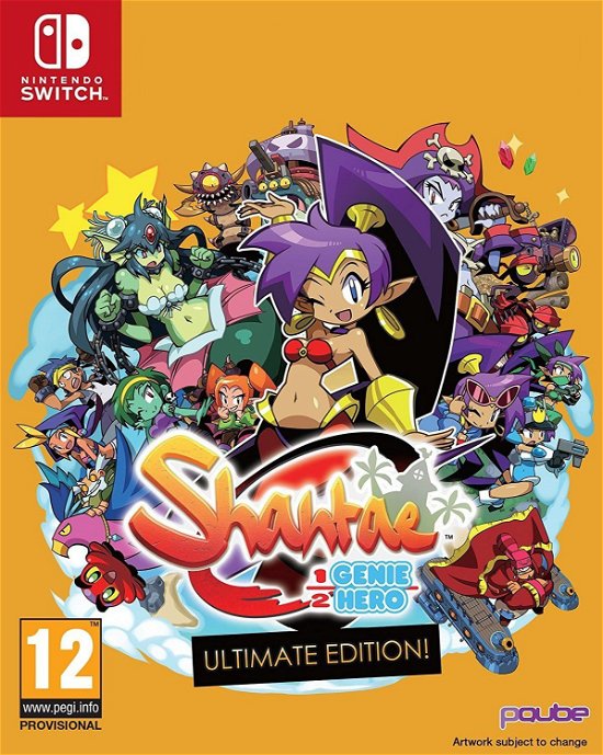Cover for Switch · Shantae Half Genie Hero Ultimate Edition Nintendo Switch Game (SPIEL)
