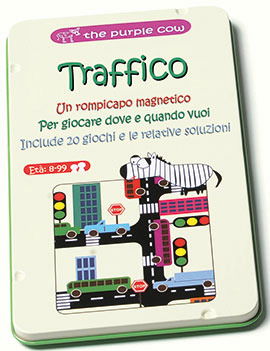 Purple Cow: Magnetic Travel Games Traffic - Fournier - Merchandise -  - 7290014368590 - 