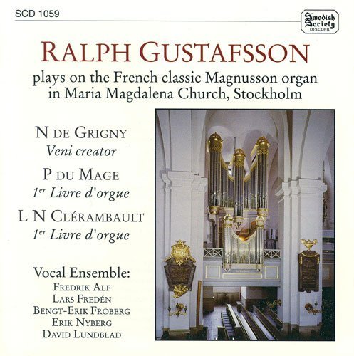 Cover for Grigny / Mage / Clerambault / Gustafsson · Gustafsson Plays on the French (CD) (1994)