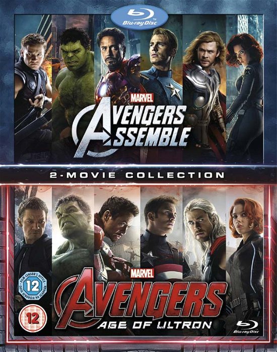 Cover for Disney · Avengers Age Of Ultron / Avengers Assemble Doublepack Blu-Ray (Blu-ray) (2015)