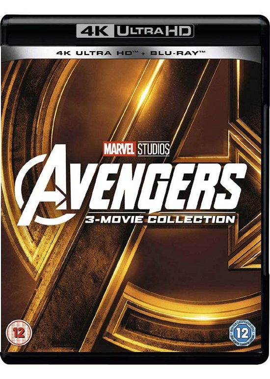 Cover for Disney · Avengers 1-3 Movie Collection (Blu-ray) (2018)