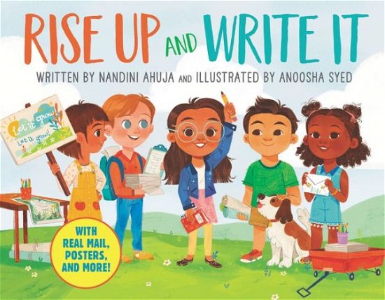 Cover for Nandini Ahuja · Rise Up and Write It: With Real Mail, Posters, and More! (Innbunden bok) (2021)