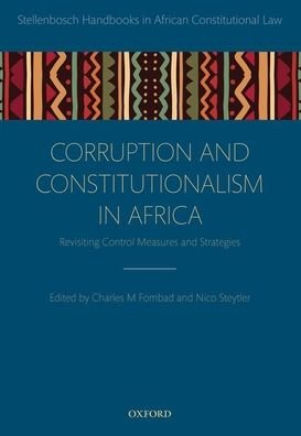 Cover for Corruption and Constitutionalism in Africa - Stellenbosch Handbooks in African Constitutional Law (Gebundenes Buch) (2020)