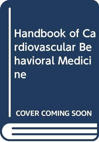 Cover for Handbook of Cardiovascular Behavioral Medicine - Handbook of Cardiovascular Behavioral Medicine (Hardcover Book) [2022 edition] (2022)