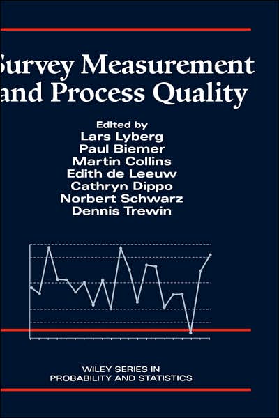 Cover for LE Lyberg · Survey Measurement and Process Quality - Wiley Series in Probability and Statistics (Hardcover bog) (1997)