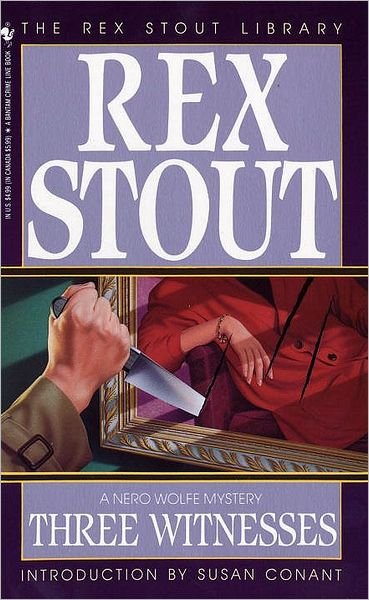 Cover for Rex Stout · Three Witnesses (Pocketbok) (1994)