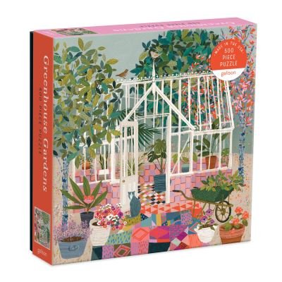Cover for Galison · Greenhouse Gardens 500 Piece Puzzle (GAME) (2021)