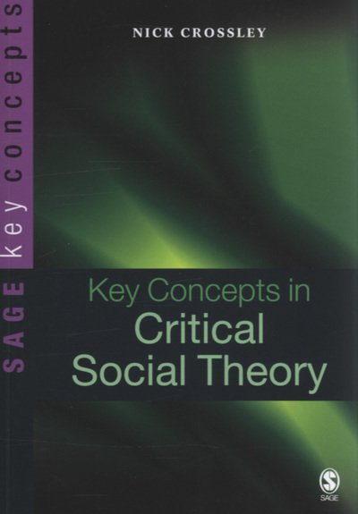 Cover for Nick Crossley · Key Concepts in Critical Social Theory - Sage Key Concepts Series (Hardcover bog) (2004)