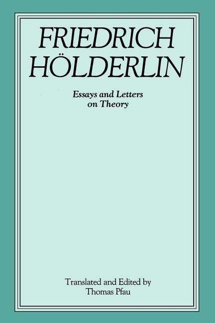 Friedrich Holderlin - Friedrich Holderlin - Books - State University of New York Press - 9780887065590 - December 15, 1987