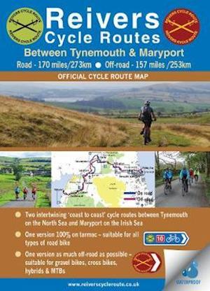 Reivers Cycle Routes - On and Off-road (waterproof) - Ted Liddle - Kirjat - Northern Heritage Services - 9780995748590 - tiistai 4. kesäkuuta 2019