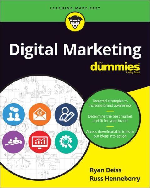 Cover for Deiss · Digital Marketing For Dummies (Book) (2017)