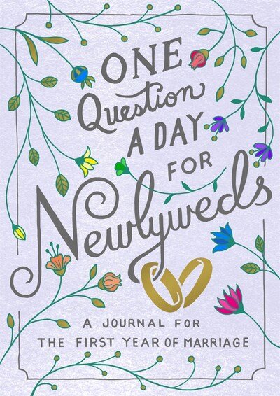 Cover for Aimee Chase · One Question a Day for Newlyweds: A Journal for the First Year of Marriage (Paperback Book) (2020)
