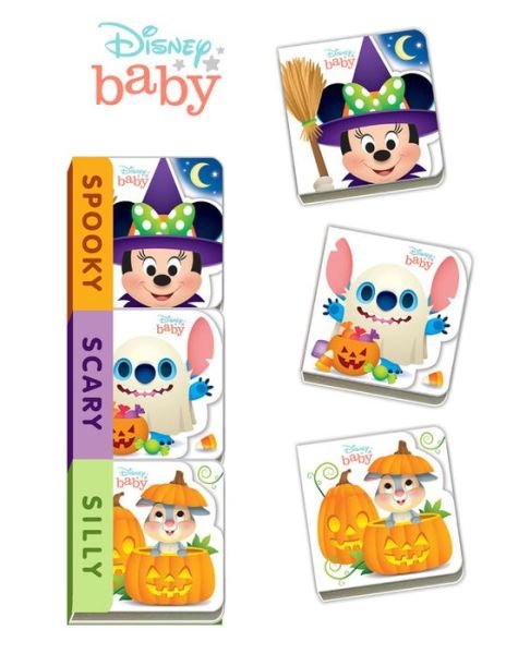 Cover for Disney Books · Disney Baby Spooky, Scary, Silly (Board book) (2021)