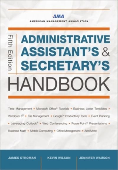 Cover for James Stroman · Administrative Assistant's and Secretary's Handbook (Paperback Book) (2022)