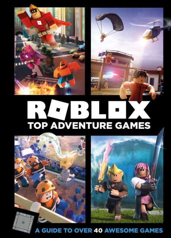 Cover for Egmont Publishing UK · Roblox Top Adventure Games (Hardcover Book) (2018)