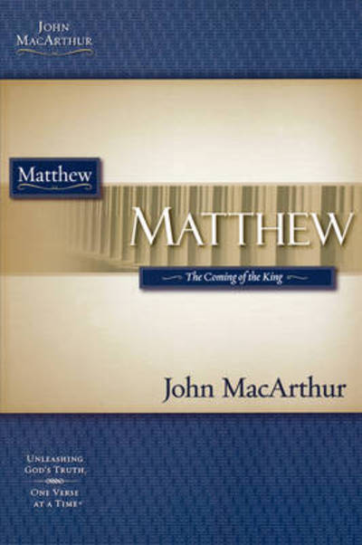 Matthew - MacArthur Bible Studies - John F. MacArthur - Books - Thomas Nelson Publishers - 9781418509590 - March 1, 2007