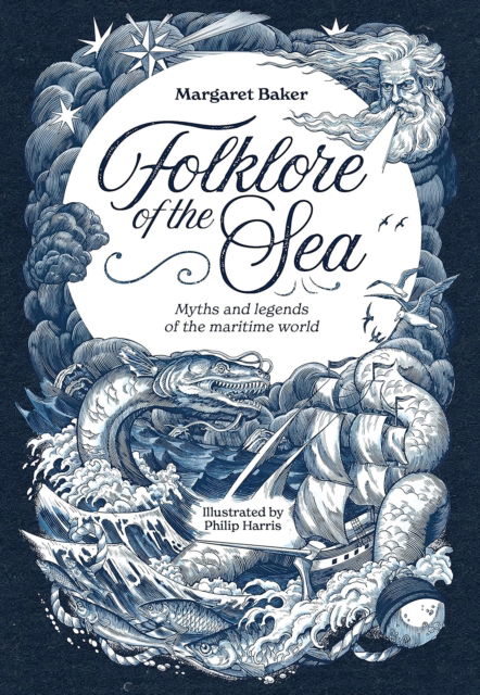 Cover for Margaret Baker · Folklore of the Sea: Myths and Legends of the Maritime World (Hardcover bog) (2025)