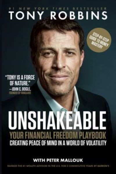 Cover for Tony Robbins · Unshakeable: Your Financial Freedom Playbook - Tony Robbins Financial Freedom Series (Paperback Book) (2018)