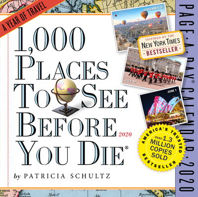 Cover for Patricia Schultz · 2020 1,000 Places to See Before You Die Colour Page-A-Day Calendar (Calendar) (2019)